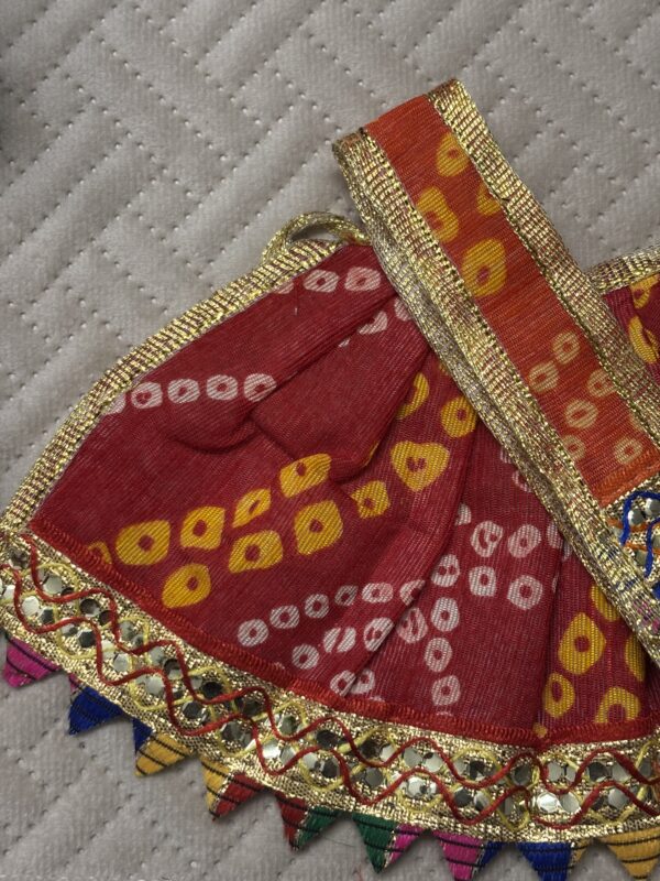 Devi maa dress, Red