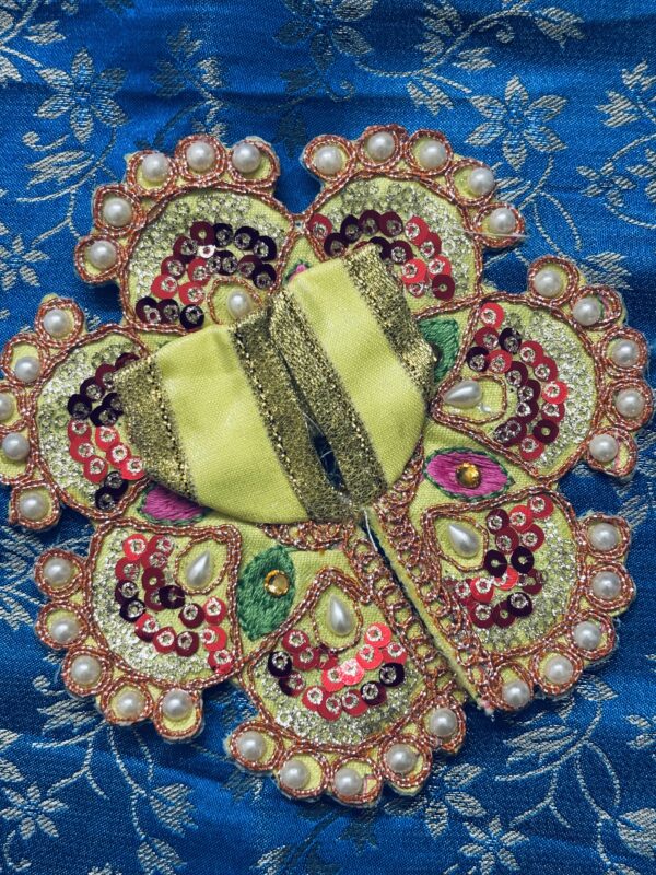 Laddu gopal dress , yellow