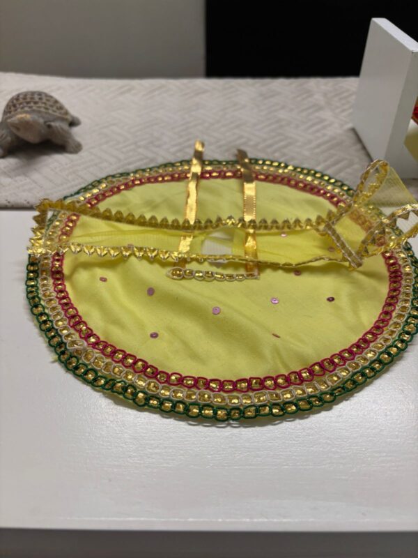 Mata Rani dress, Light yellow