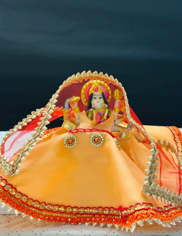 Mata Rani dress, Peach